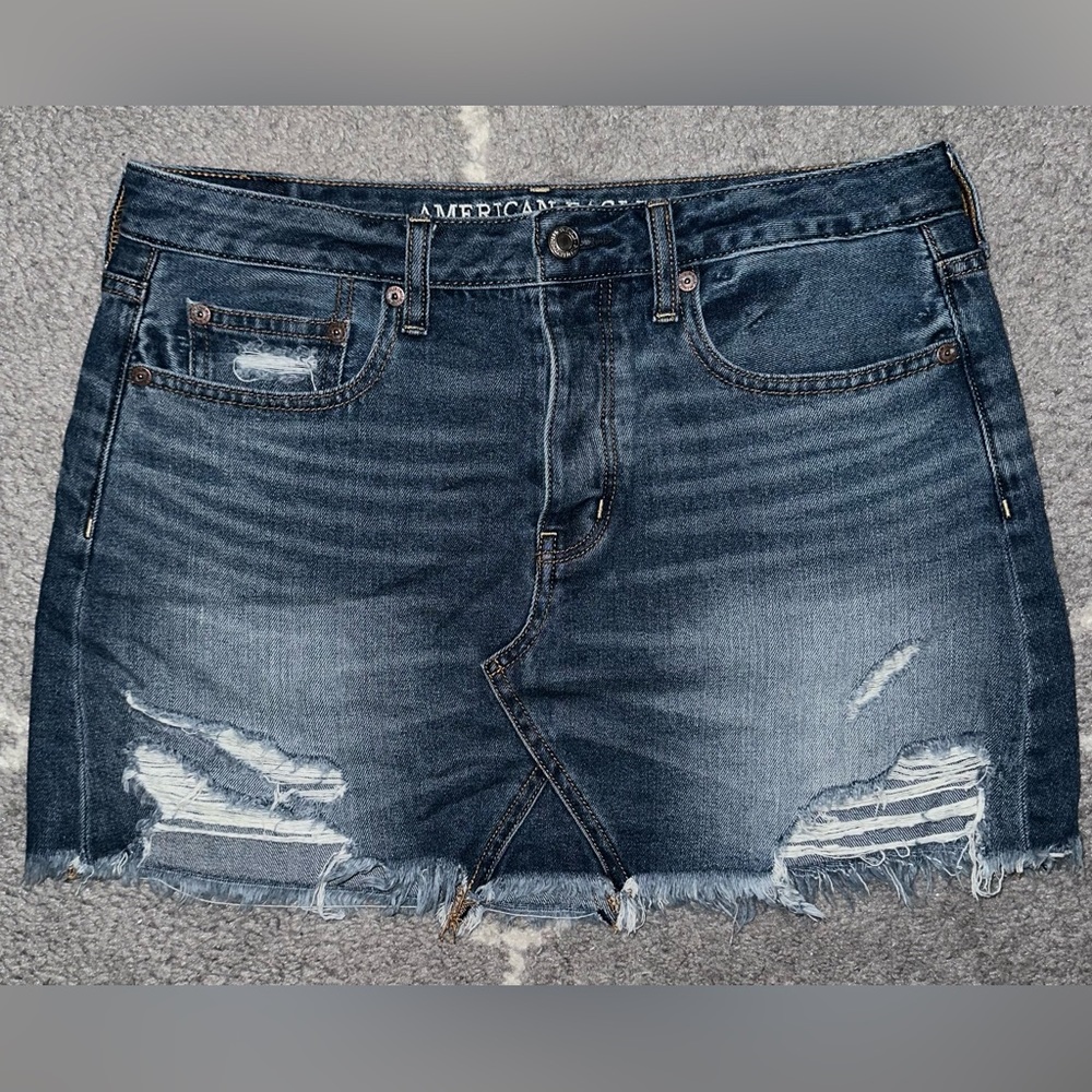 American Eagle jean skirt, size 8